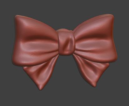 Cutie pretty Ribbon button magnet