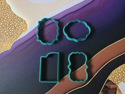 Shapes 5 Baking Cookie Cutter Tool Kitchen Frame