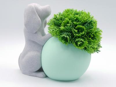 Puppy Planter - Multi-Part