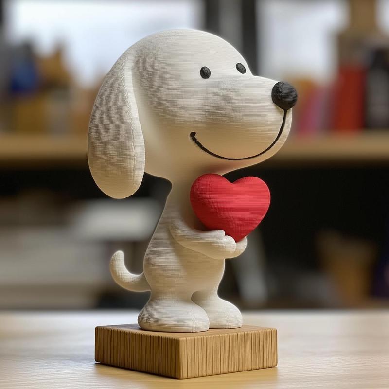 HeartPup Figurine – A Little Pup with a Big Heart