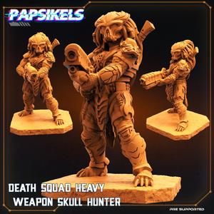 DEATH SQUAD HEAVY WEAPON SKULL HUNTER