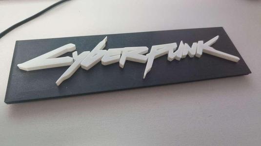 Cyberpunk 2077 Led tablet