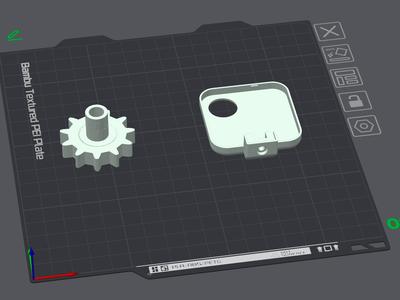 A1 Mini Z Axis Adjuster Knob