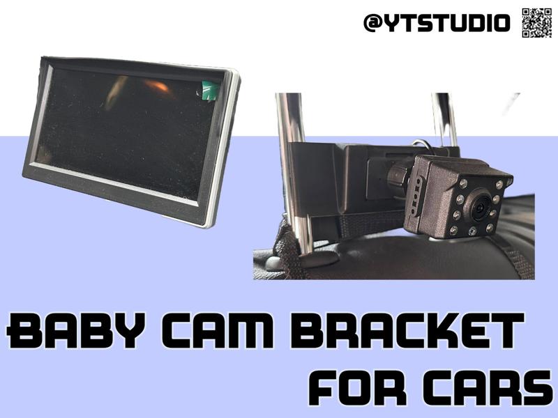 Babycam Bracket & Monitor Mount for Car Use