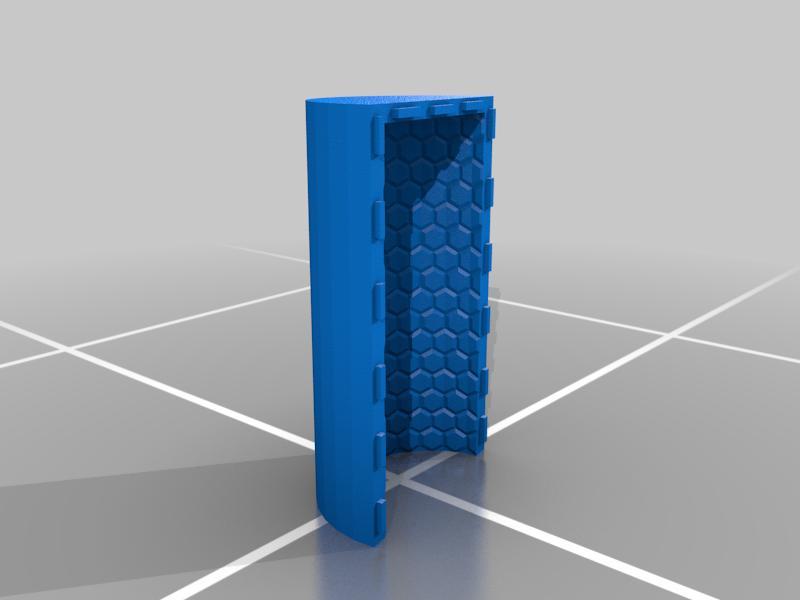 Honeycomb mould for candles