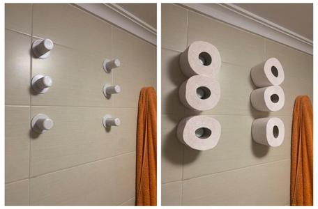 Parametric floating paper holder (Customizable)