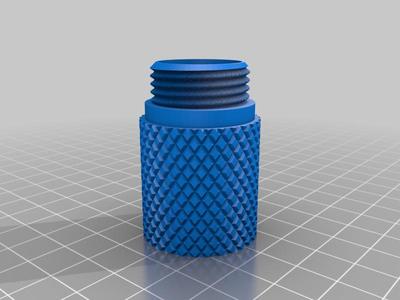 Pill Bottle with Top and Bottom