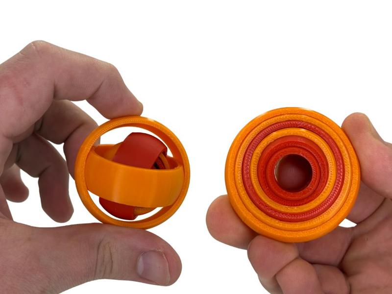 Gyro Fidget - Six Rings