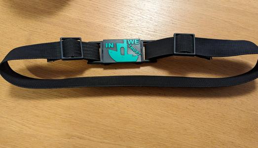 Benchy belt buckle