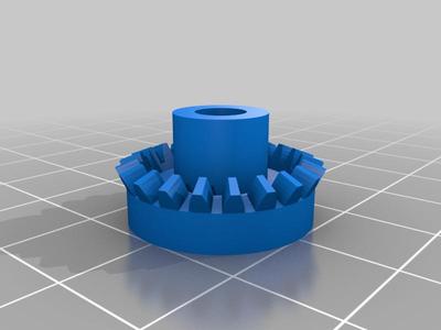 Beam adjustment gear for Hella headlight for Audi A6 C5