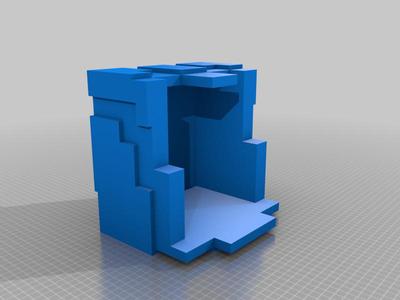Minecraft Helmet with Silence Trim