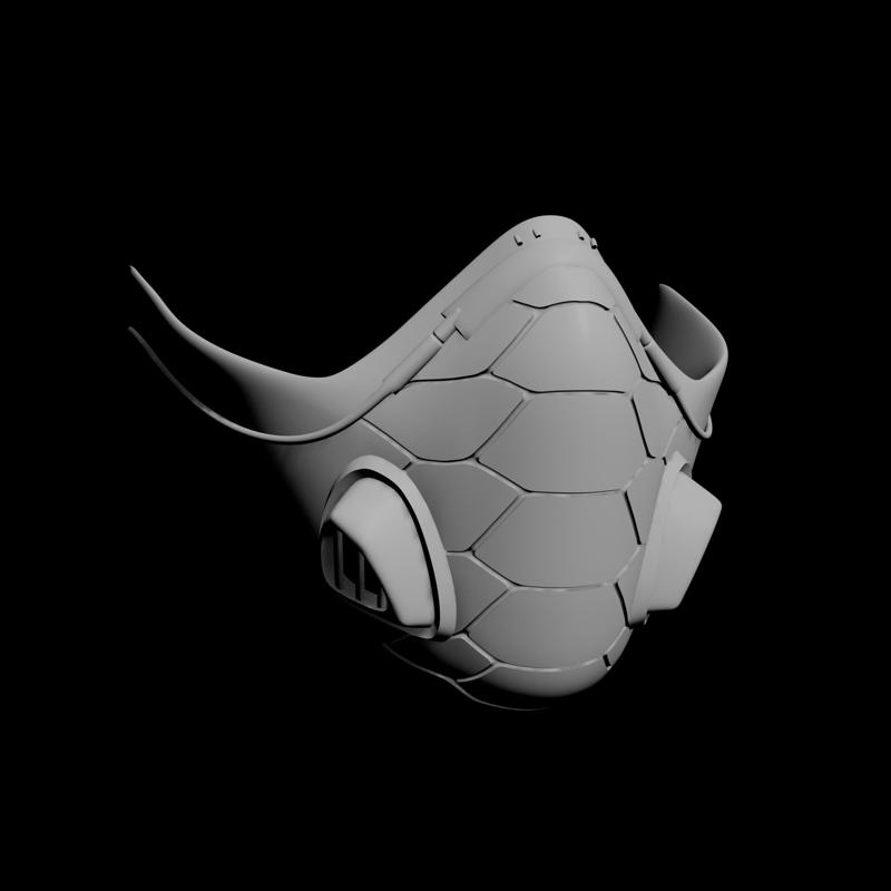 Simple Viper Mask from Valorant