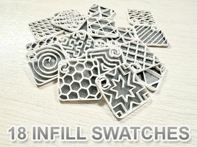 Infill Swatches including newer options