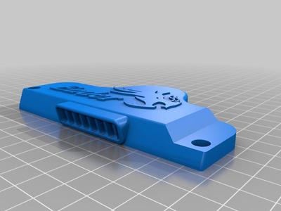Ender 3 Board Fan Shroud, Lowered right side