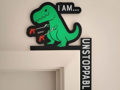 I Am....Unstoppable! Door Corner 