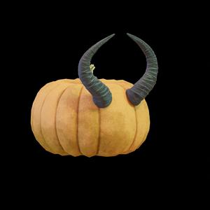 Mr Pumpkin Head Horns 2
