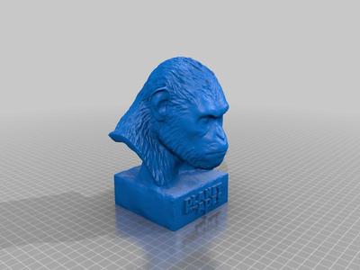 Caesar Ape Bust