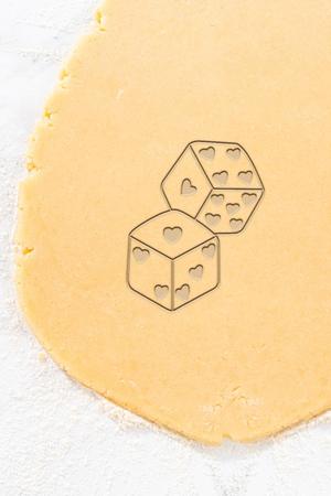 Dice Cookie Cutter, Biscuit Cutter
