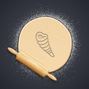 Corkscrew Cookie Cutter, Biscuit Cutter