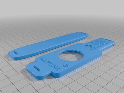 Orbiloc Halterung für Rettungshundekenndecke