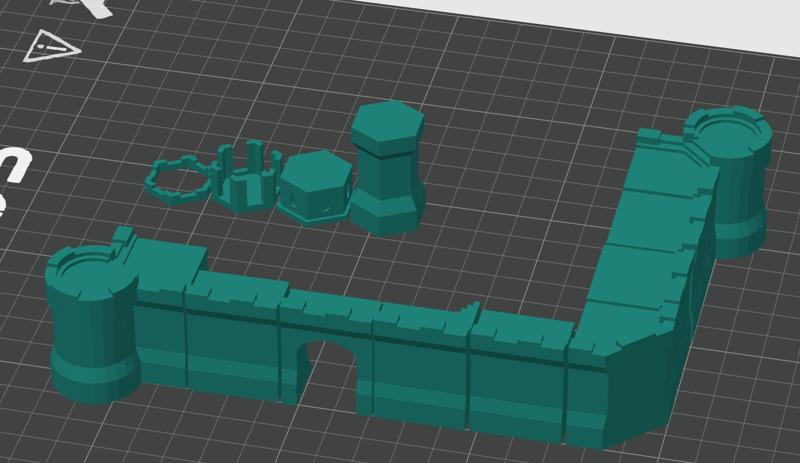 Customisable Toon Castle Kit 44 parts