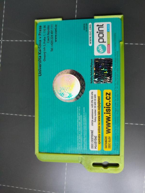 ISIC card holder