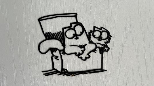 Simon's Cat Wall Art #6