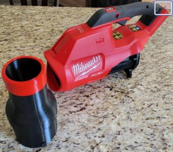 Stubby Nozzle for Milwaukee M18 Blower