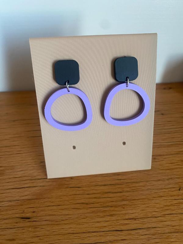 Modern Earrings (without Glue)