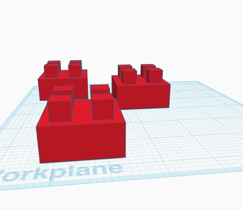 Big Lego stile building blocks