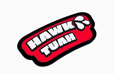 Another hawk tuah sign