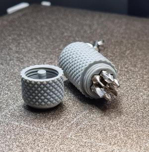 Micro Screwdriver Keychain for 4mm precision bits