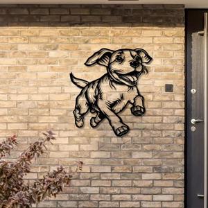 Running Dog Wall Art