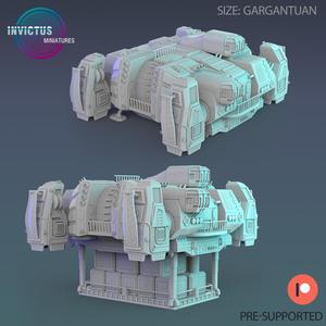 Cargo Air Ship / Alien Wind Boat / Siege Engine / Skyship Machine / Cloud Vessel / Roving Vehicle / Space Colonist Construct / Steampunk Infantry Robot / Cosmic Invasion Army / Cyberpunk / Sci-Fi Encounter