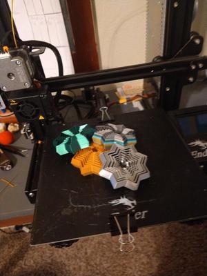 Quadstar fidget