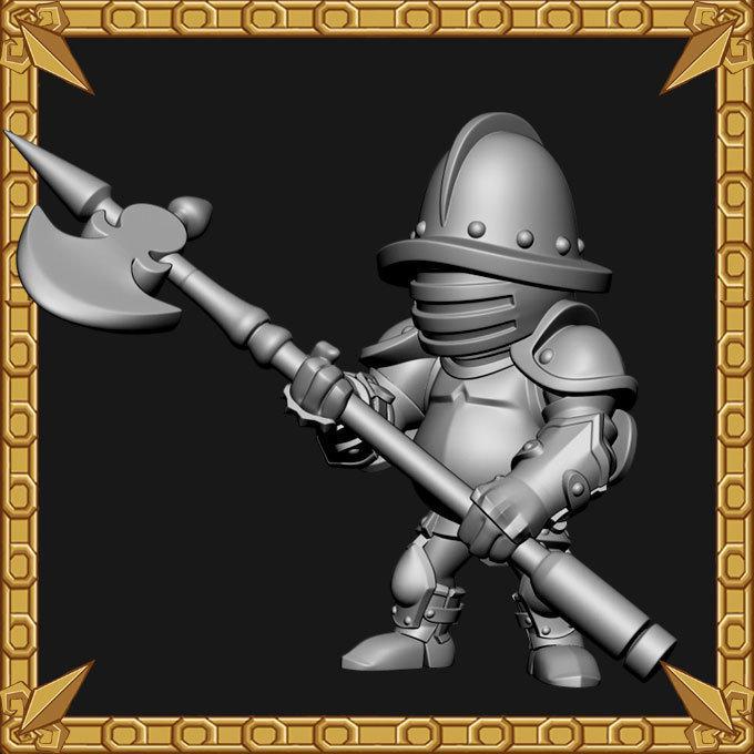 Castle Guard Pikeman