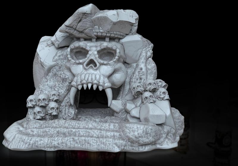 CAVERNA MEDIEVAL PARA JUEGOS DE ROL