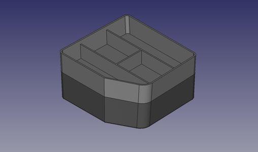 Container-organiser for Kia Niro 2023 (Contenedor-organizador para Kia Niro 2023)