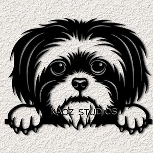 shi tzu wall art shitzu wall decor dog decoration