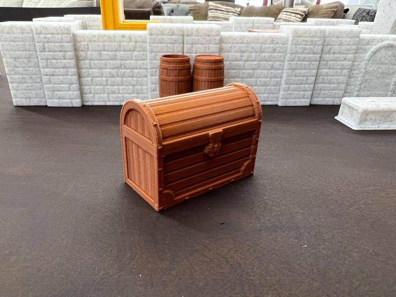 Tabletop Gaming Treasure Chest - Print in Place