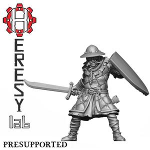 AX034 Peasant Sword and Shield