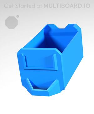 1x1x1.5-Deep - Grid Divided - Multibin Simple Drawer