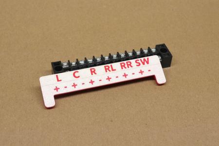 TB-1512L Speaker wire patch panel cover