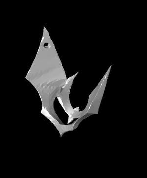 Giratina Origin Pendant.stl