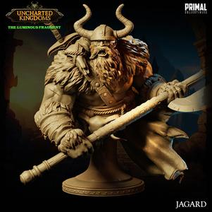 Barbarian King - Jagard - Bust -  April 2024 - Uncharted Kingdoms