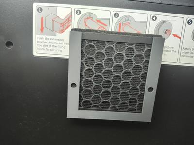 Qidi Q1 pro Creality filter adapter