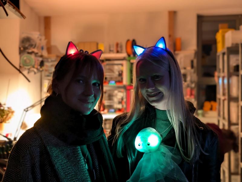 LED Cat ear Headband