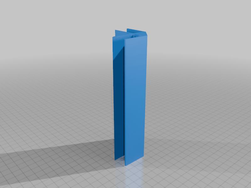 Simple Kitchen skirting board connector