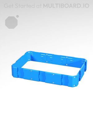3x2x0.5 - Shell Center - Multibin Shell Ring
