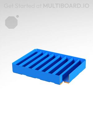 4x3x0.75 - Double Divided Bin - Multibin Insert